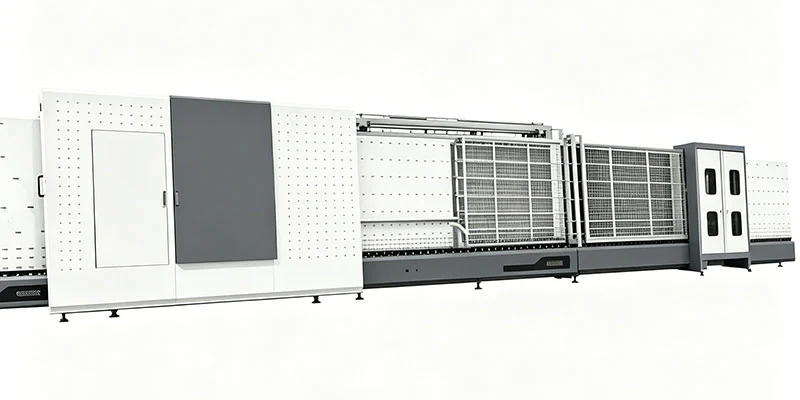 Gas Filling Vertical Insulating Glass Production Line