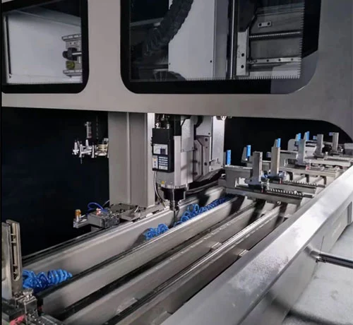 Axis Cnc Curtain Wall Drilling Milling Center