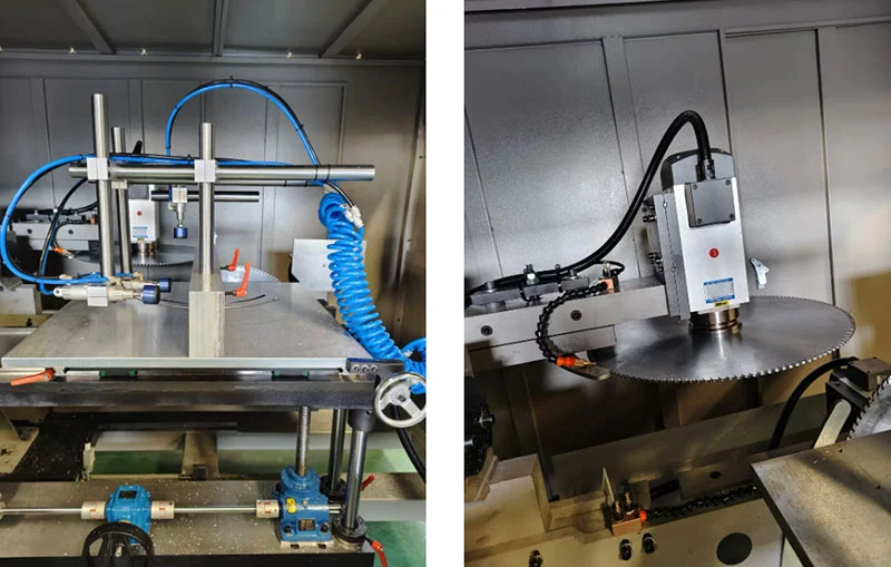 Heavy Duty Curtain Wall Notching Saw
